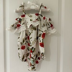 Iris & Ivy | Vintage Bubble Romper | 24M